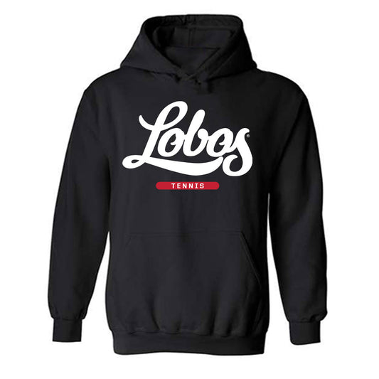 New Mexico - NCAA Men's Tennis : Tyler Waddock - Classic Fashion Shersey Hooded Sweatshirt-0
