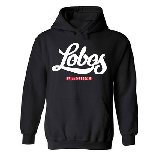 New Mexico - NCAA Women's Swimming & Diving : Jadyn Bruch - Classic Fashion Shersey Hooded Sweatshirt-0