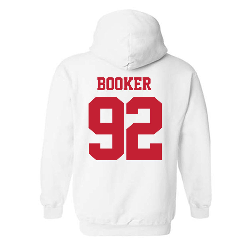 New Mexico - NCAA Football : Brian Booker - Classic Fashion Shersey Hooded Sweatshirt-1