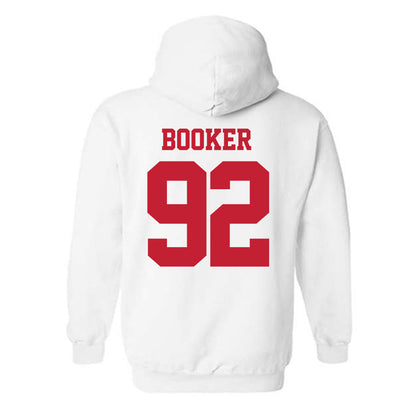 New Mexico - NCAA Football : Brian Booker - Classic Fashion Shersey Hooded Sweatshirt-1