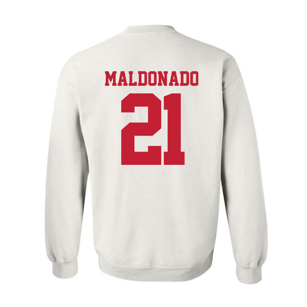 New Mexico - NCAA Football : Jacob Maldonado - Classic Fashion Shersey Crewneck Sweatshirt-1