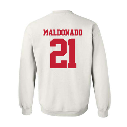 New Mexico - NCAA Football : Jacob Maldonado - Classic Fashion Shersey Crewneck Sweatshirt-1