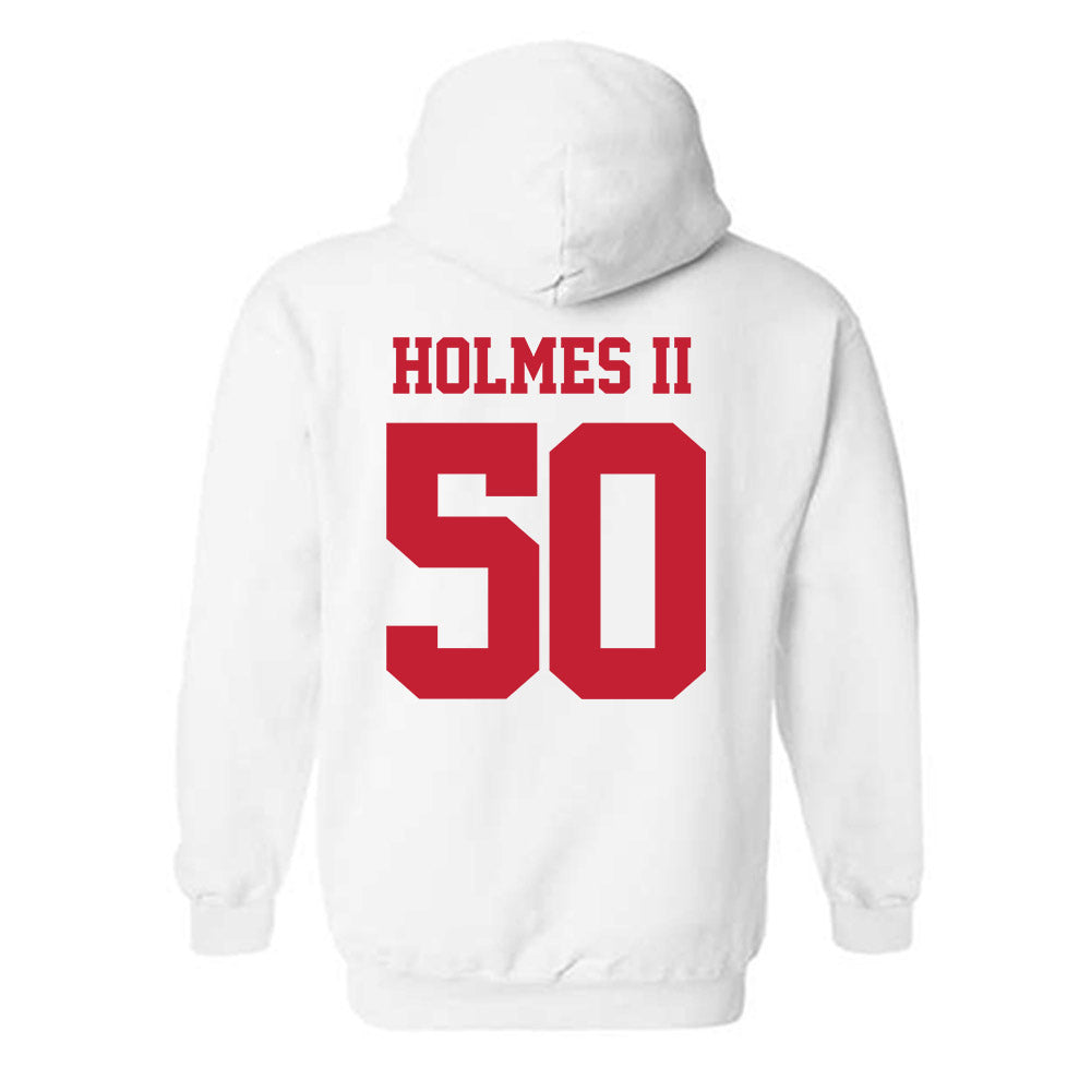 New Mexico - NCAA Football : Ricklan Holmes II - Classic Fashion Shersey Hooded Sweatshirt-1