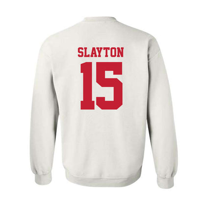 New Mexico - NCAA Football : Xavier Slayton - Classic Fashion Shersey Crewneck Sweatshirt-1