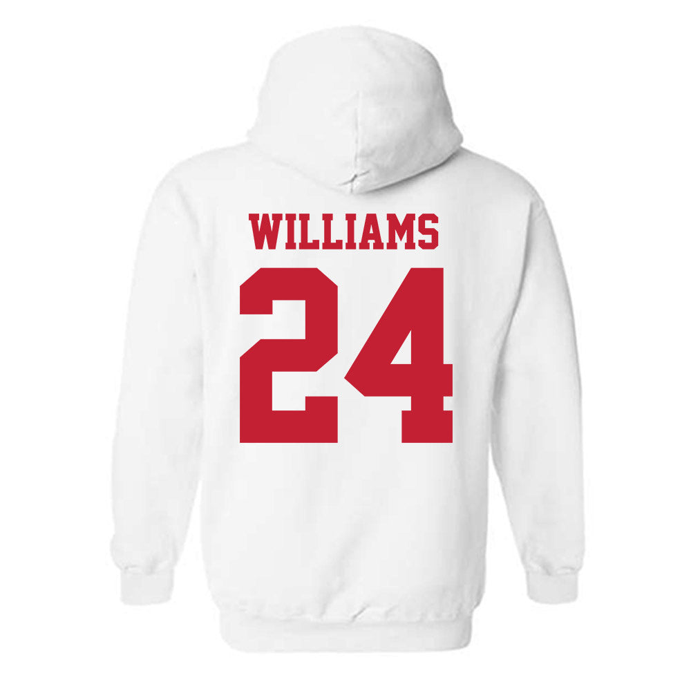 New Mexico - NCAA Baseball : Brodey Williams - Classic Fashion Shersey Hooded Sweatshirt-1