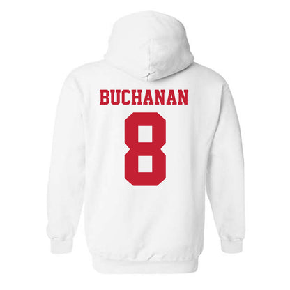 New Mexico - NCAA Football : Deshaun Buchanan - Classic Fashion Shersey Hooded Sweatshirt-1