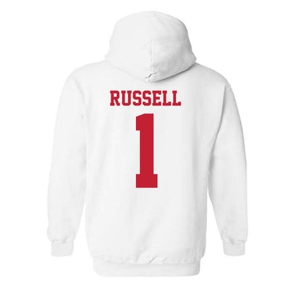 New Mexico - NCAA Baseball : Tristan Russell - Classic Fashion Shersey Hooded Sweatshirt-1