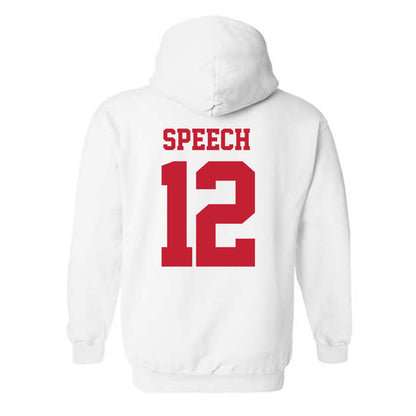 New Mexico - NCAA Football : Drew Speech - Classic Fashion Shersey Hooded Sweatshirt-1
