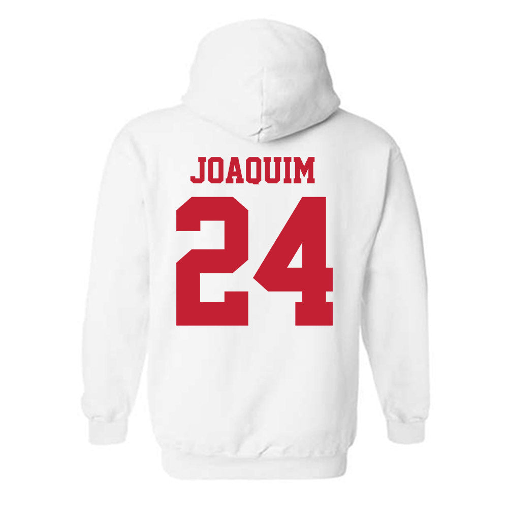 New Mexico - NCAA Women's Basketball : Jessie Joaquim - Classic Fashion Shersey Hooded Sweatshirt-1