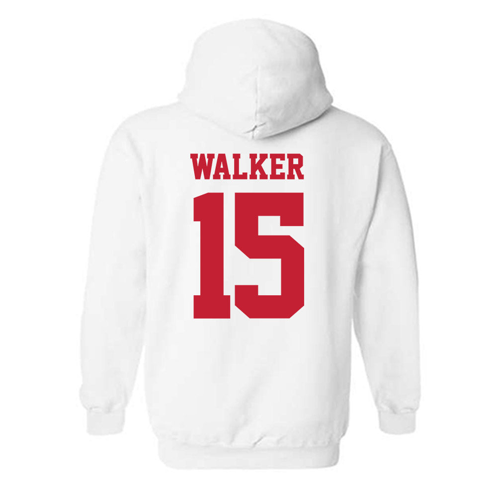 New Mexico - NCAA Baseball : Khalil Walker - Classic Fashion Shersey Hooded Sweatshirt-1