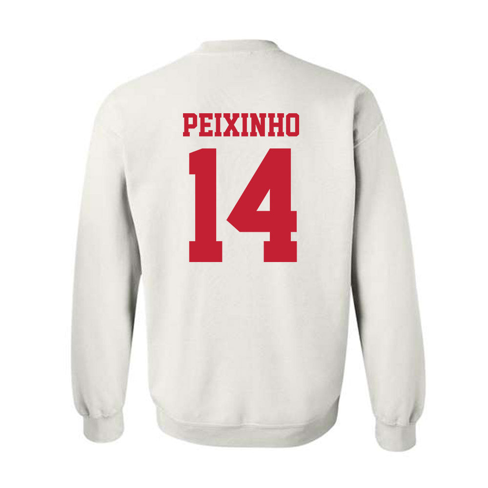 New Mexico - NCAA Women's Basketball : Leonor Peixinho - Classic Fashion Shersey Crewneck Sweatshirt-1
