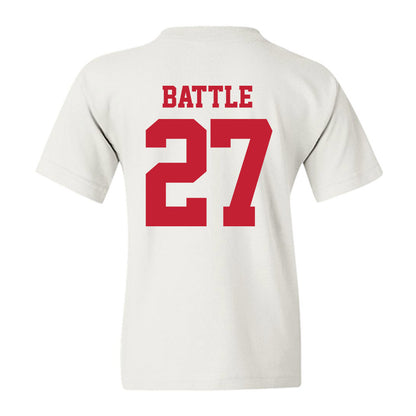 New Mexico - NCAA Football : Kj Battle - Classic Fashion Shersey Youth T-Shirt-1