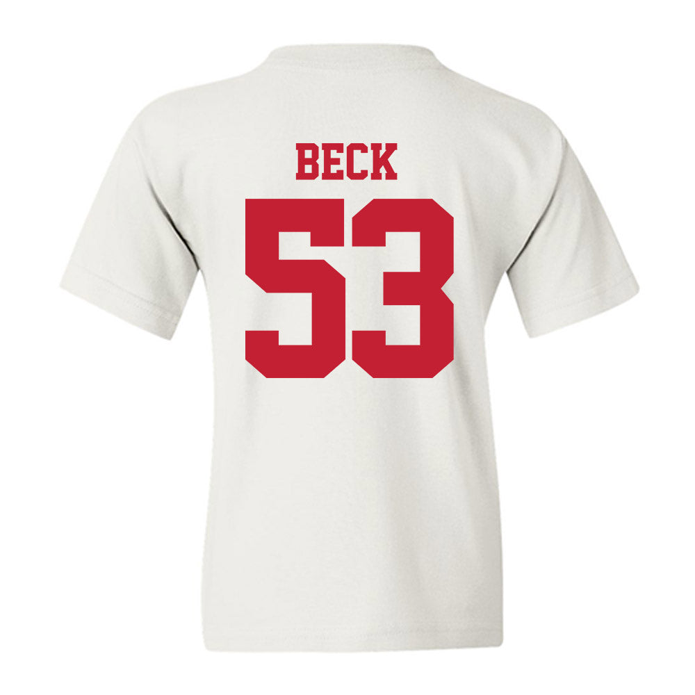 New Mexico - NCAA Football : Caden Beck - Classic Fashion Shersey Youth T-Shirt-1