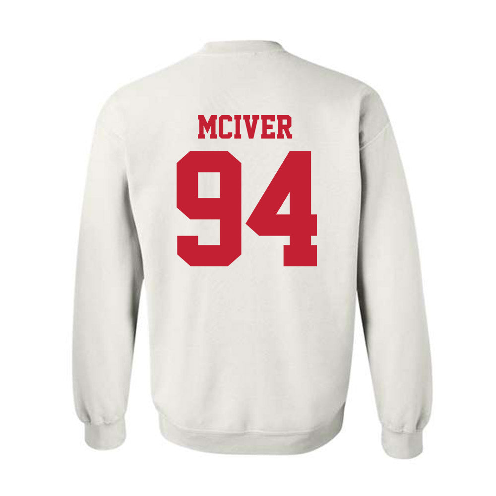 New Mexico - NCAA Football : Jalen McIver - Classic Fashion Shersey Crewneck Sweatshirt-1