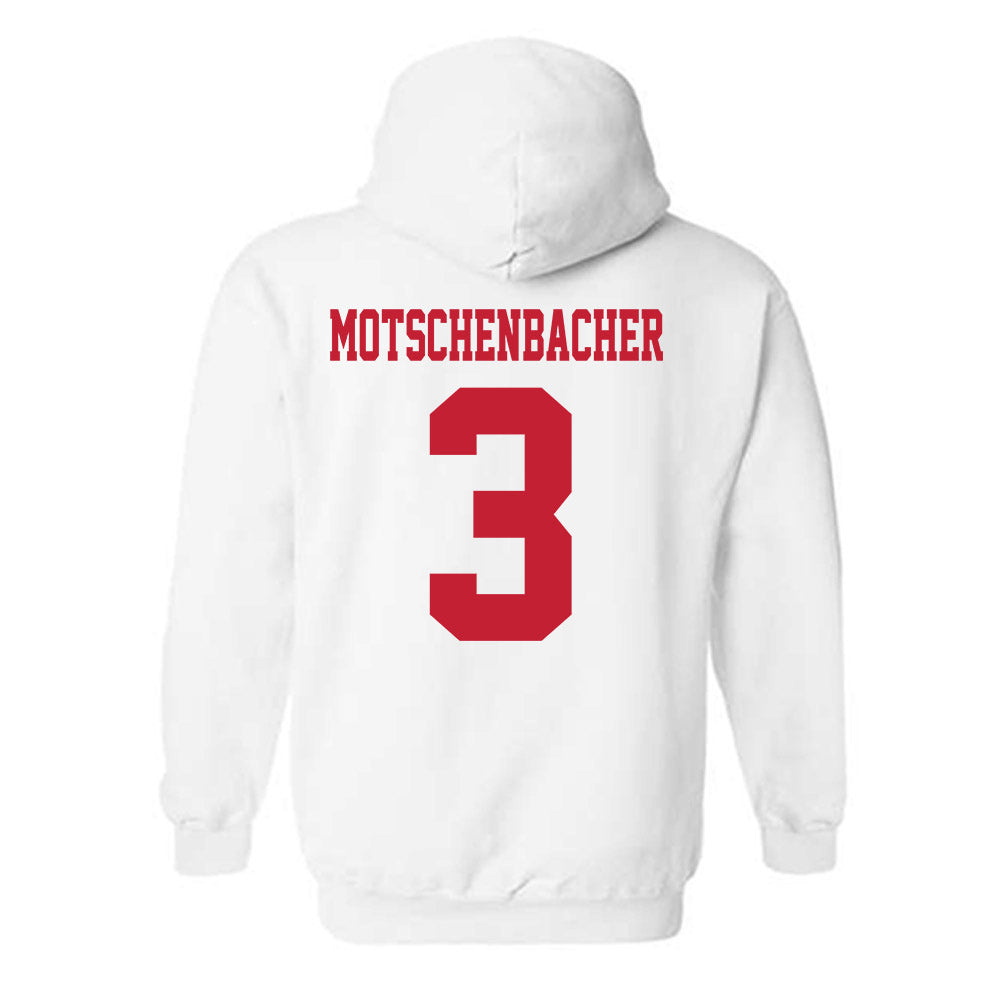 New Mexico - NCAA Football : Gabriel Motschenbacher - Classic Fashion Shersey Hooded Sweatshirt-1