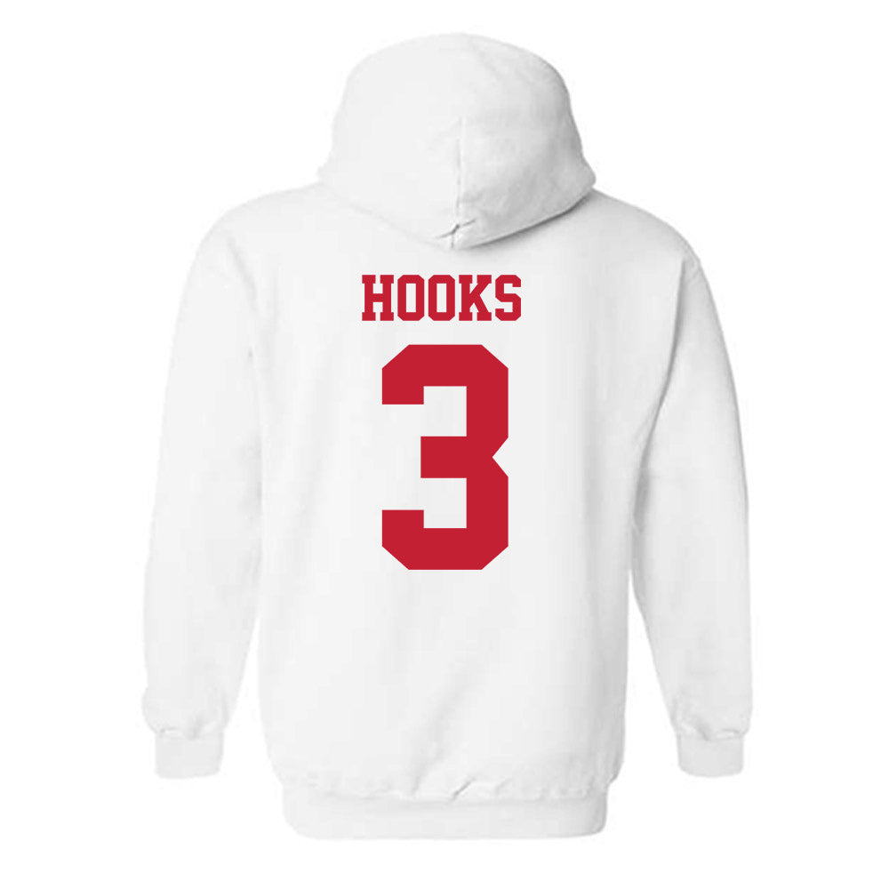 New Mexico - NCAA Women's Basketball : Destinee Hooks - Classic Fashion Shersey Hooded Sweatshirt-1