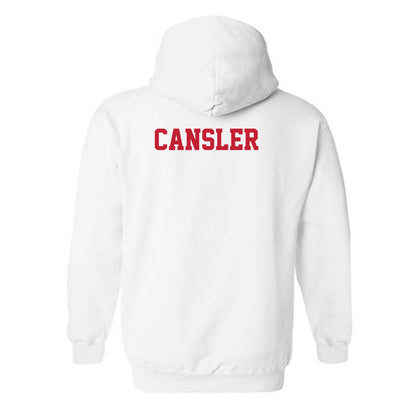 New Mexico - NCAA Women's Swimming & Diving : Myra Cansler - Classic Fashion Shersey Hooded Sweatshirt-1