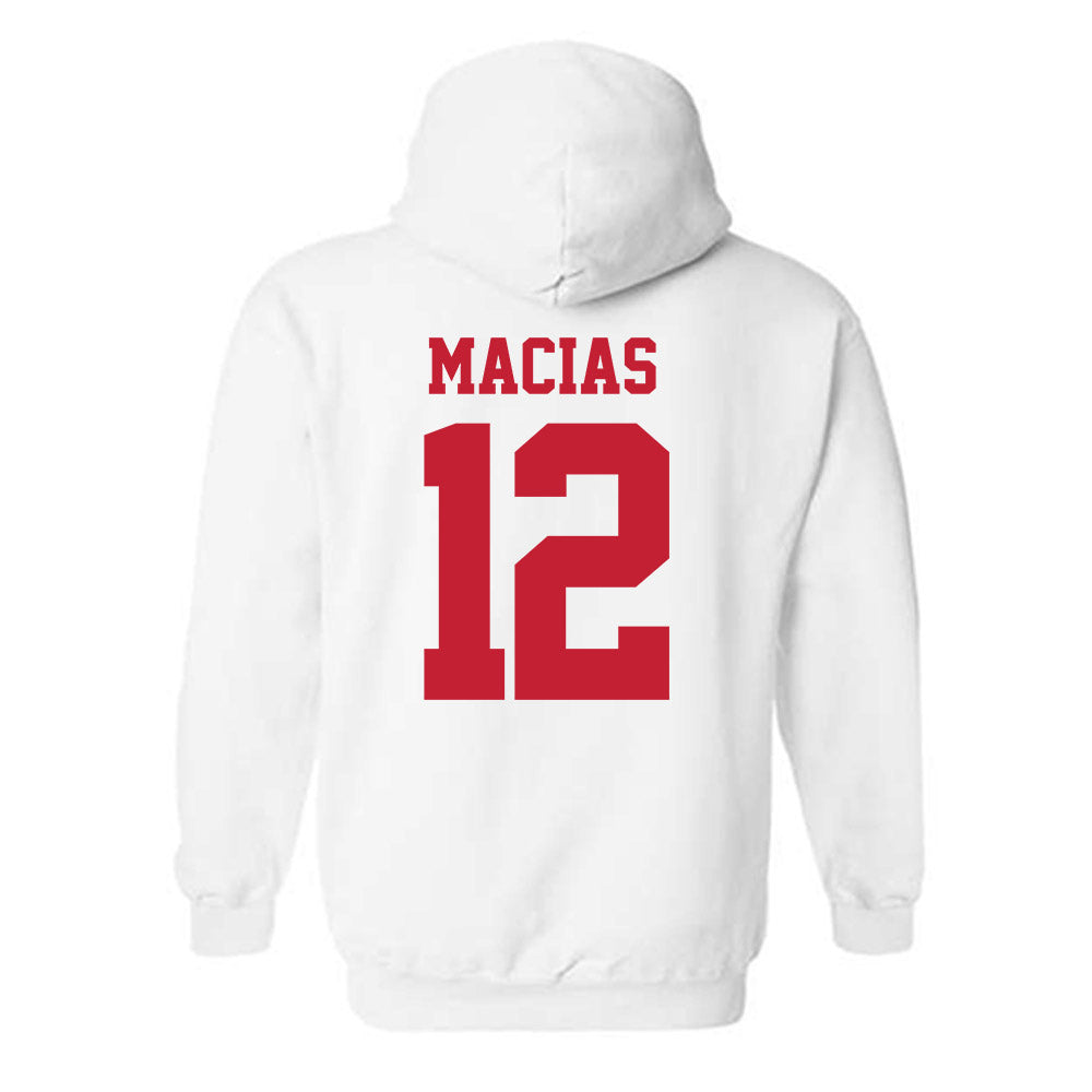 New Mexico - NCAA Softball : Melanie Macias - Classic Fashion Shersey Hooded Sweatshirt-1