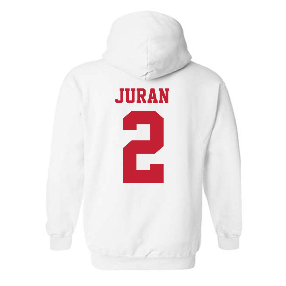 New Mexico - NCAA Women's Soccer : Morgan Juran - Classic Fashion Shersey Hooded Sweatshirt-1