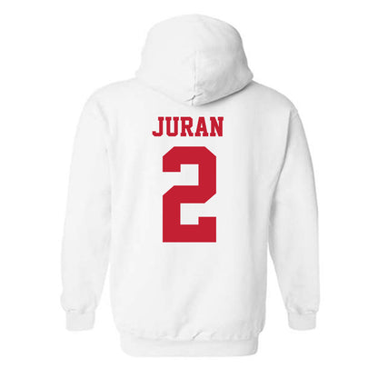 New Mexico - NCAA Women's Soccer : Morgan Juran - Classic Fashion Shersey Hooded Sweatshirt-1