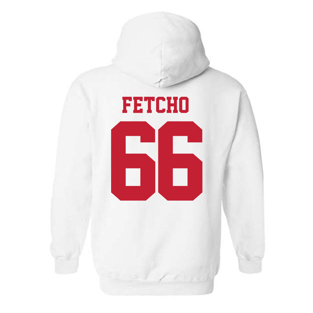 New Mexico - NCAA Football : Markus Fetcho - Classic Fashion Shersey Hooded Sweatshirt-1