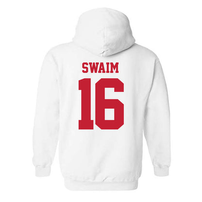 New Mexico - NCAA Football : Mercury Swaim - Classic Fashion Shersey Hooded Sweatshirt-1