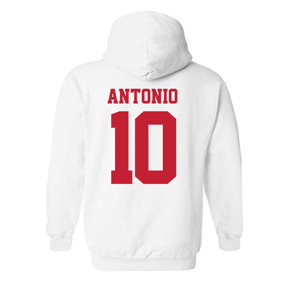New Mexico - NCAA Women's Basketball : Cacia Antonio - Classic Fashion Shersey Hooded Sweatshirt-1