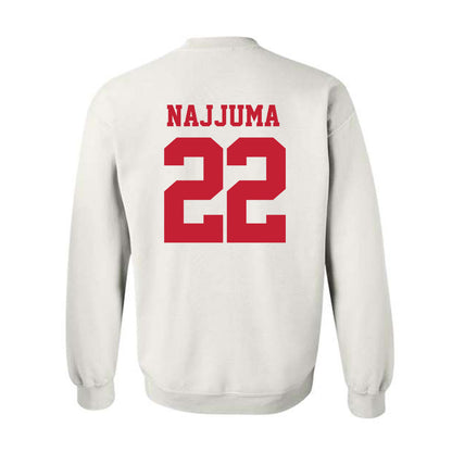 New Mexico - NCAA Women's Basketball : Maria Najjuma - Classic Fashion Shersey Crewneck Sweatshirt-1