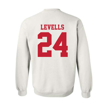 New Mexico - NCAA Football : Bear Levells - Classic Fashion Shersey Crewneck Sweatshirt-1