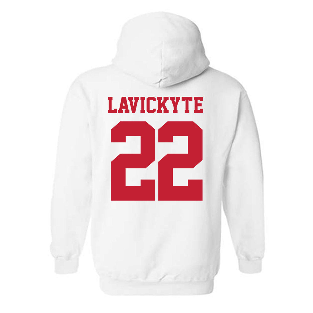 New Mexico - NCAA Women's Volleyball : Liepa Lavickyte - Classic Fashion Shersey Hooded Sweatshirt-1