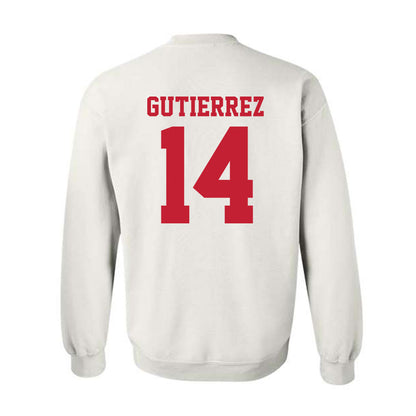 New Mexico - NCAA Football : Melaki Gutierrez - Classic Fashion Shersey Crewneck Sweatshirt-1