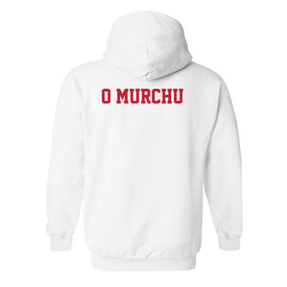 New Mexico - NCAA Men's Track & Field : Fionn O Murchu - Classic Fashion Shersey Hooded Sweatshirt-1