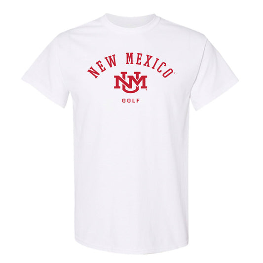 New Mexico - NCAA Men's Golf : Johnnie Clark - Classic Fashion Shersey T-Shirt-0