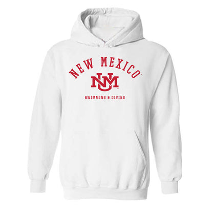 New Mexico - NCAA Women's Swimming & Diving : Jadyn Bruch - Classic Fashion Shersey Hooded Sweatshirt-0