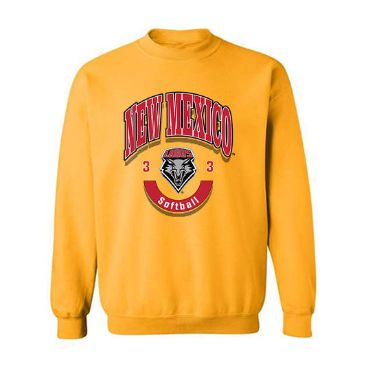 New Mexico - NCAA Softball : Caitlin Benningfield - Classic Fashion Shersey Crewneck Sweatshirt-0