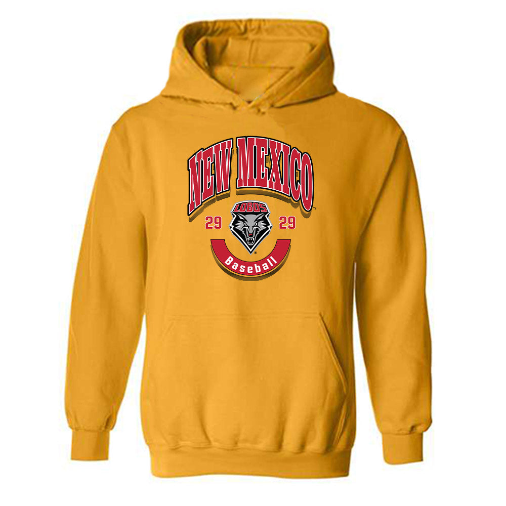 New Mexico - NCAA Baseball : Caleb Herd - Classic Fashion Shersey Hooded Sweatshirt-0