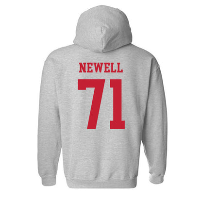 New Mexico - NCAA Football : Danzel Newell - Classic Fashion Shersey Hooded Sweatshirt-1