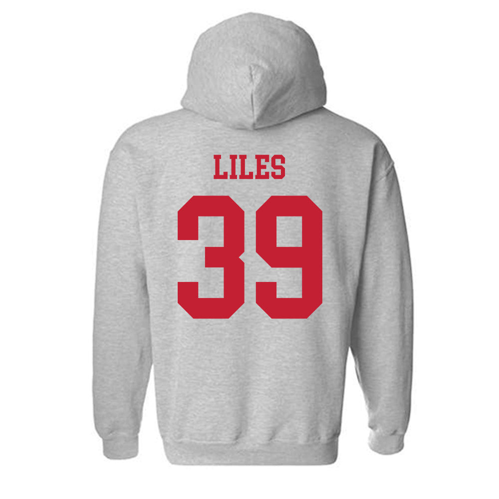 New Mexico - NCAA Football : Jaron Liles - Classic Fashion Shersey Hooded Sweatshirt-1