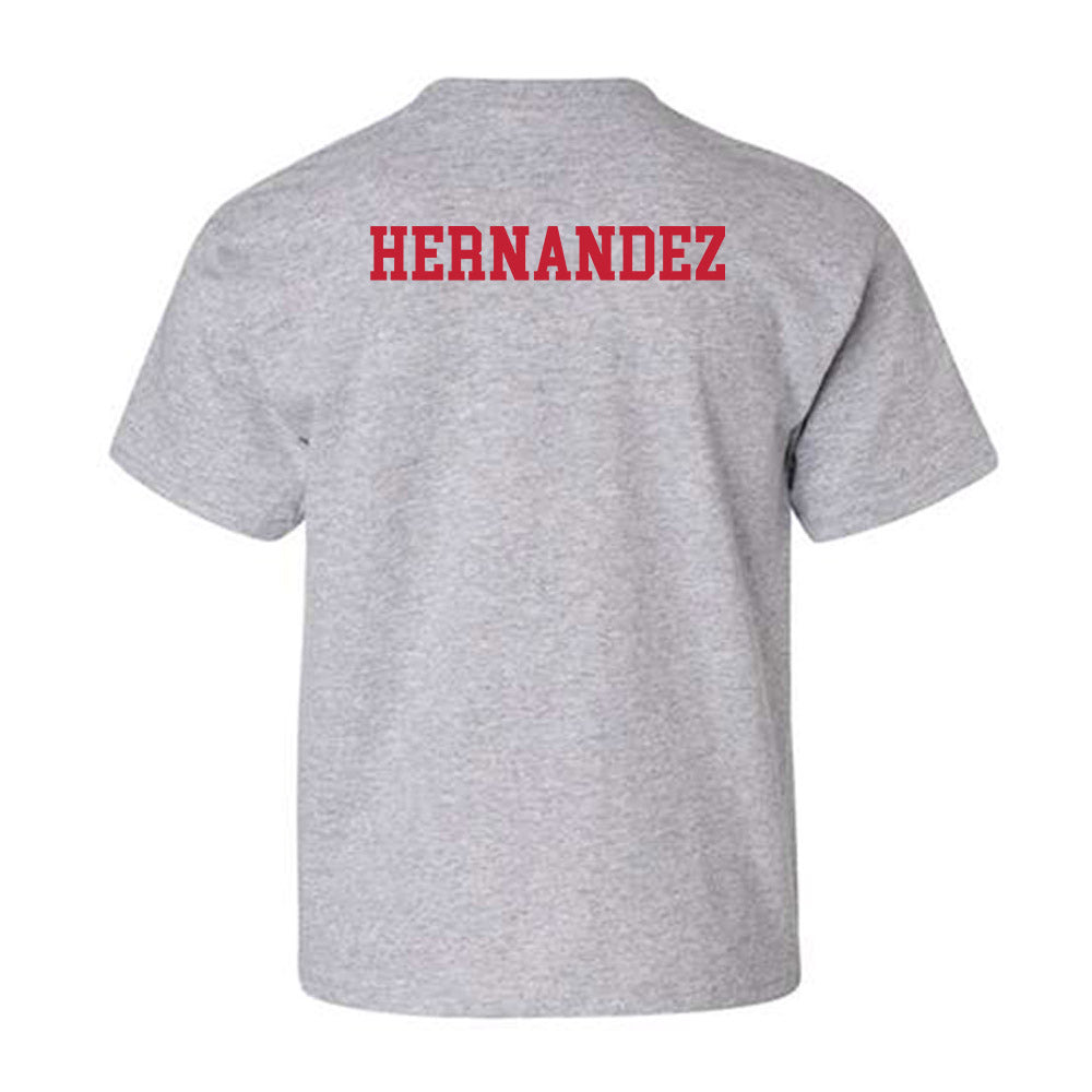 New Mexico - NCAA Men's Cross Country : Jayden Hernandez - Classic Fashion Shersey Youth T-Shirt-1