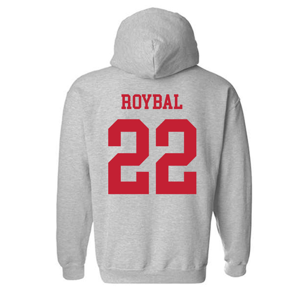 New Mexico - NCAA Women's Soccer : Claire Roybal - Classic Fashion Shersey Hooded Sweatshirt-1