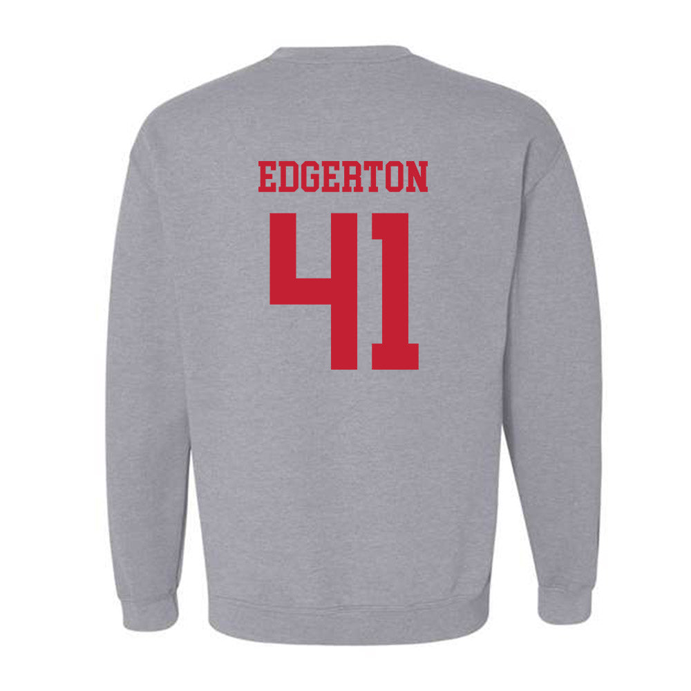New Mexico - NCAA Baseball : Seth Edgerton - Classic Fashion Shersey Crewneck Sweatshirt-1