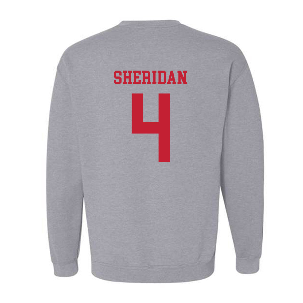 New Mexico - NCAA Football : Jayden Sheridan - Classic Fashion Shersey Crewneck Sweatshirt-1