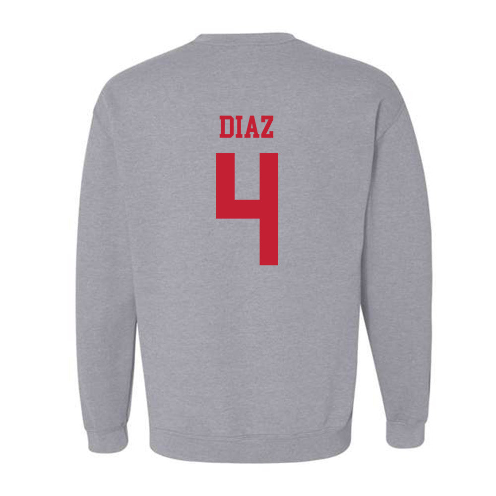 New Mexico - NCAA Baseball : Anthony Diaz - Classic Fashion Shersey Crewneck Sweatshirt-1