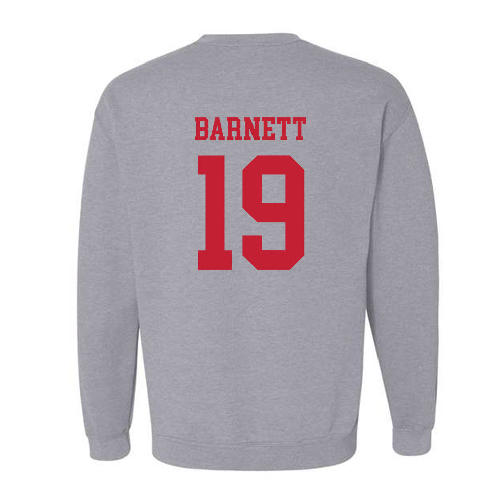 New Mexico - NCAA Baseball : Logan Barnett - Classic Fashion Shersey Crewneck Sweatshirt-1