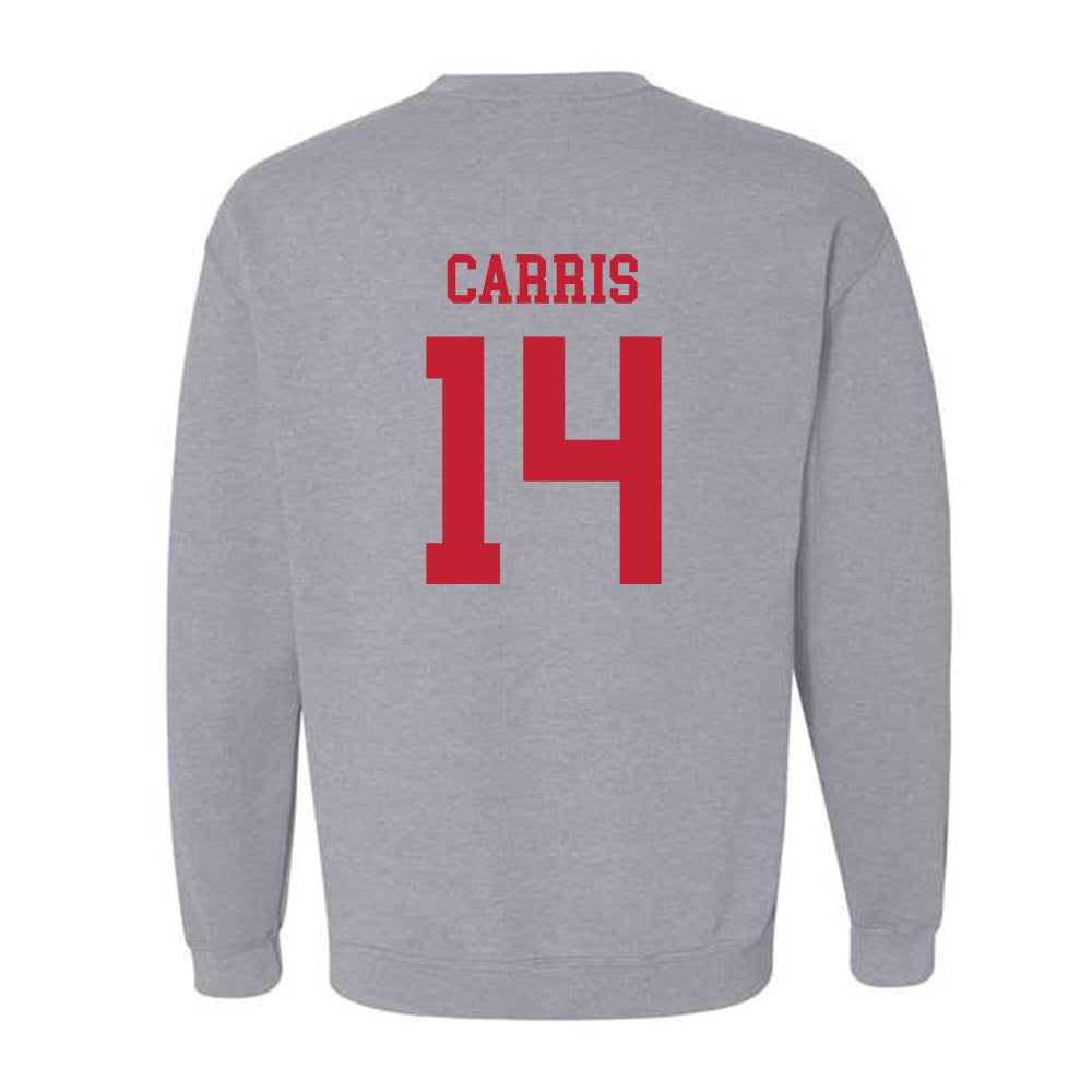 New Mexico - NCAA Baseball : Akili Carris - Classic Fashion Shersey Crewneck Sweatshirt-1