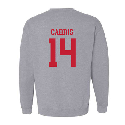 New Mexico - NCAA Baseball : Akili Carris - Classic Fashion Shersey Crewneck Sweatshirt-1