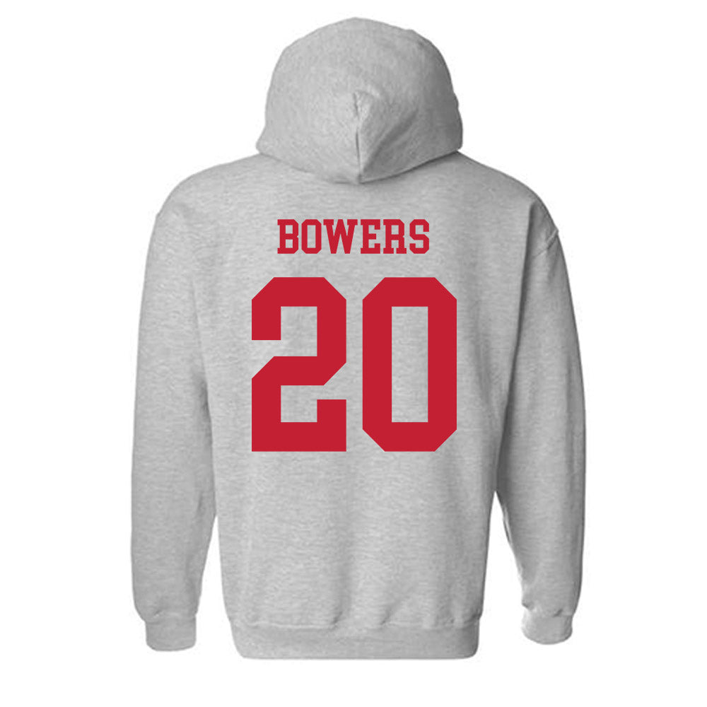 New Mexico - NCAA Football : Darrion Bowers - Classic Fashion Shersey Hooded Sweatshirt-1