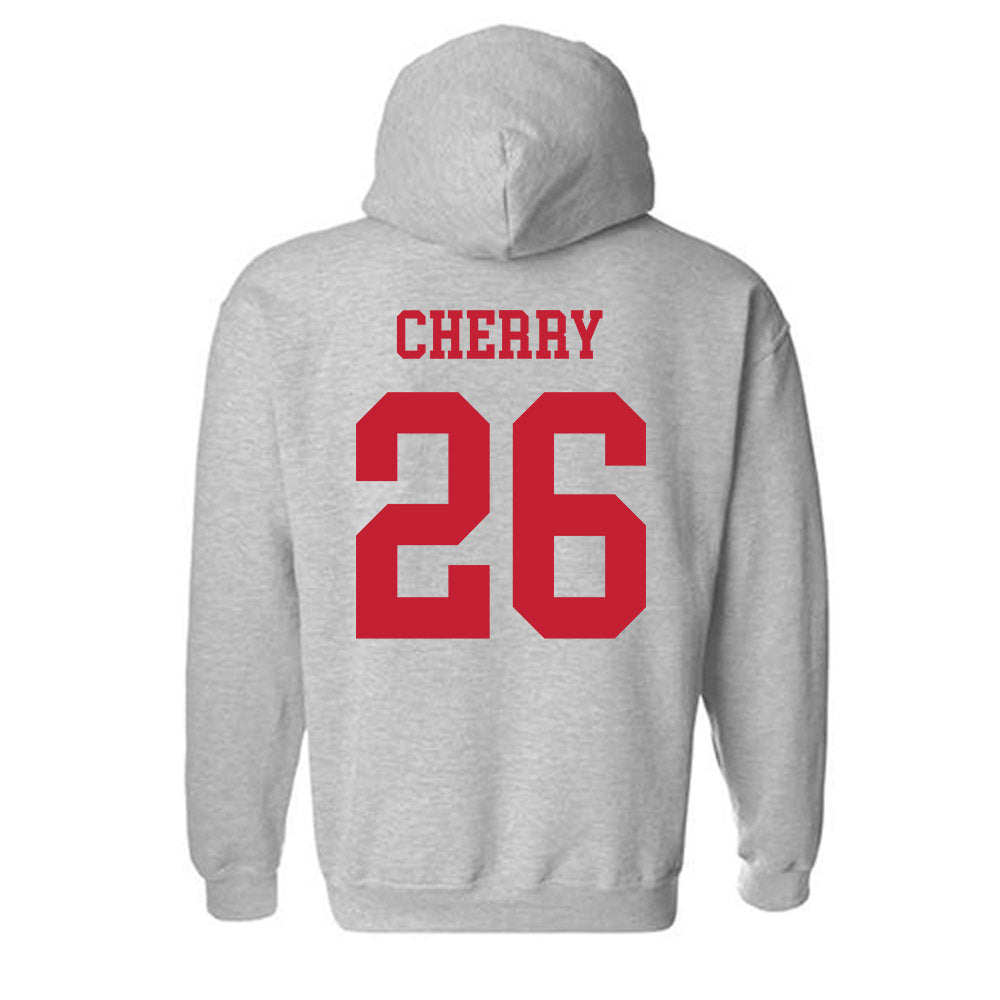 New Mexico - NCAA Football : KJ Cherry - Classic Fashion Shersey Hooded Sweatshirt-1