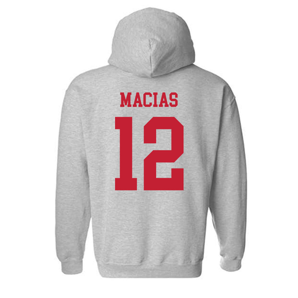 New Mexico - NCAA Softball : Melanie Macias - Classic Fashion Shersey Hooded Sweatshirt-1