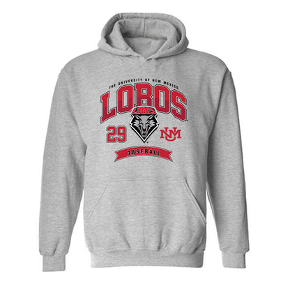 New Mexico - NCAA Baseball : Caleb Herd - Classic Fashion Shersey Hooded Sweatshirt-0